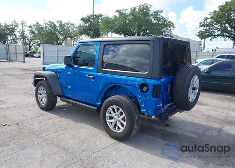 2023 Jeep Wrangler 2-Door Sport S 4X4 from USA, damaged, VIN 1C4GJXAN7PW681750